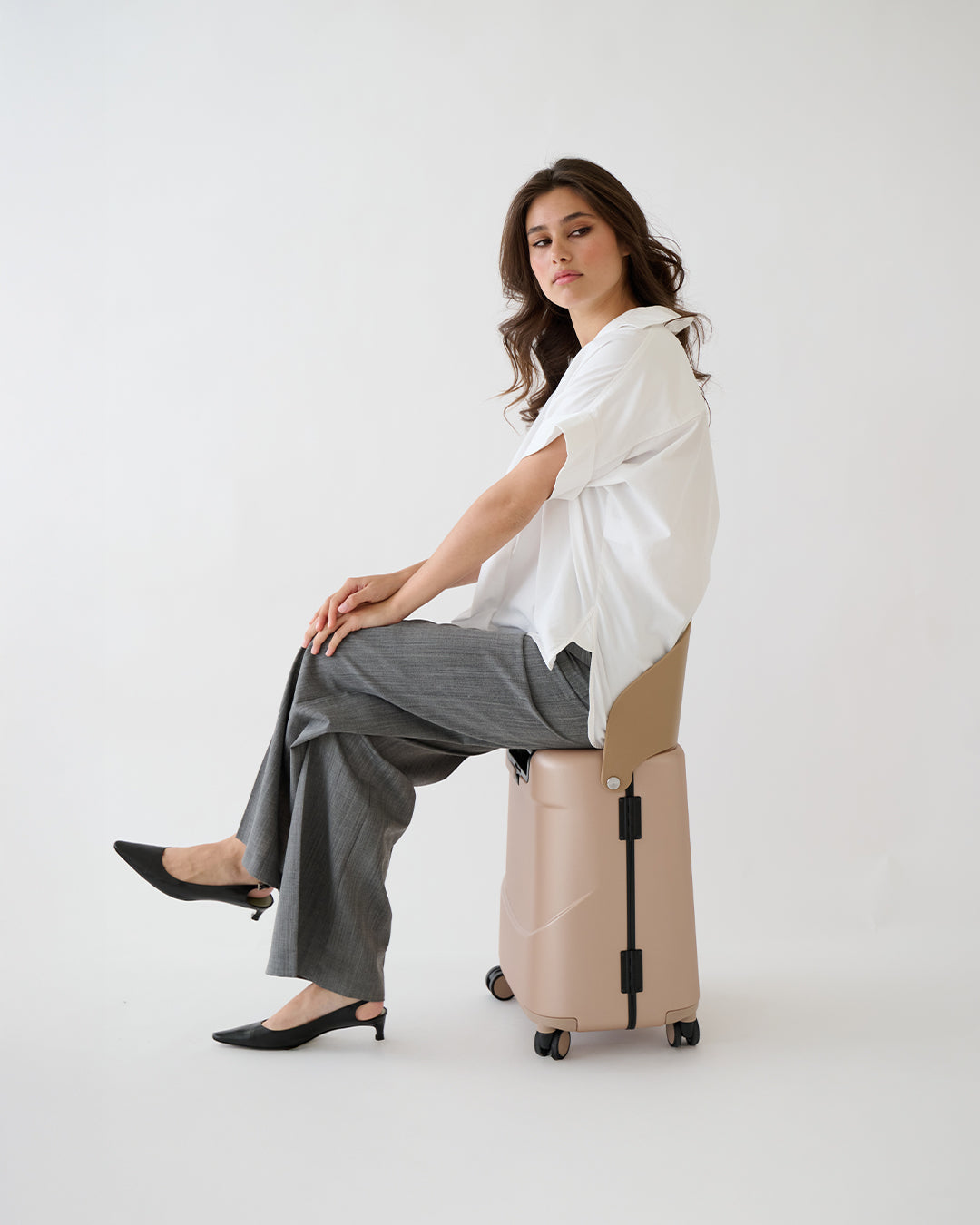 MiaMily Carry On Luggage - The first ride on luggage for both
